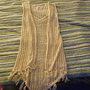 Justice Crochet vest!